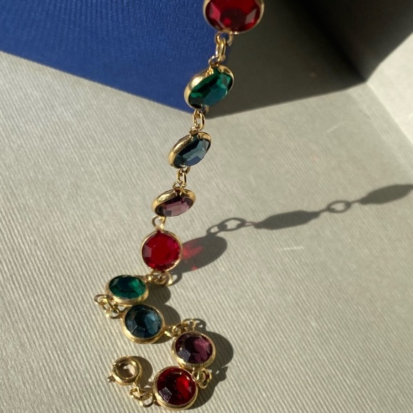 Swarovski multi color crystal bracelet - Picture 11 of 14